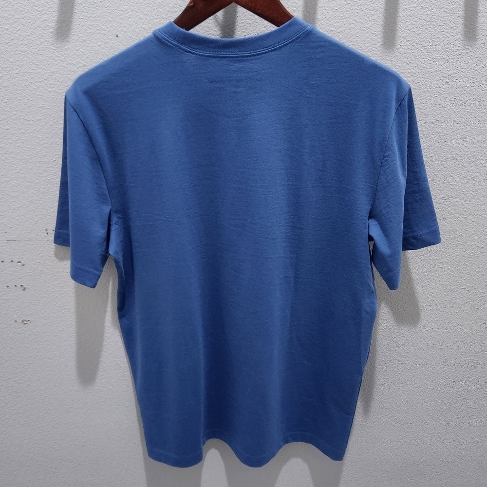 LIFE IS GOOD Men's S Crew Neck JAKE WATER SKIING S/S Tee Shirt VINTAGE BLUE NWT - Picture 4 of 7